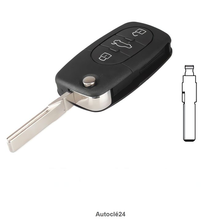 Clé Télécommande Compatible Skoda Fabia (1999-2002)