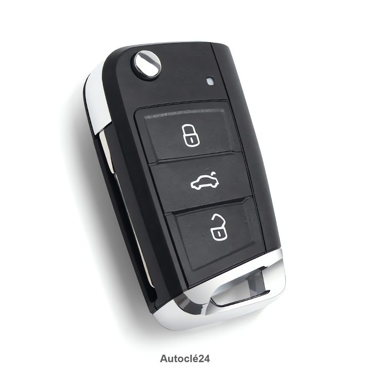 Coque Clé Compatible pour Seat Skoda Volkswagen