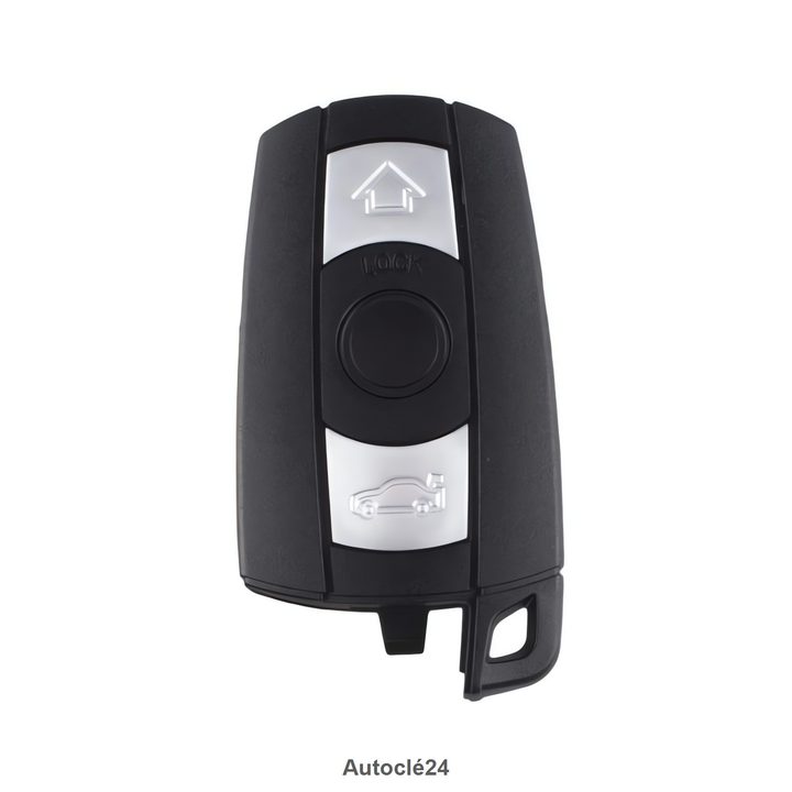 Coque de clé compatible BMW (pile sur coque, sans lame)