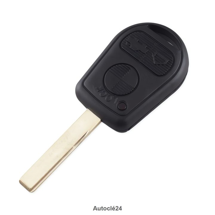 Coque de clé compatible BMW (pile sur circuit)