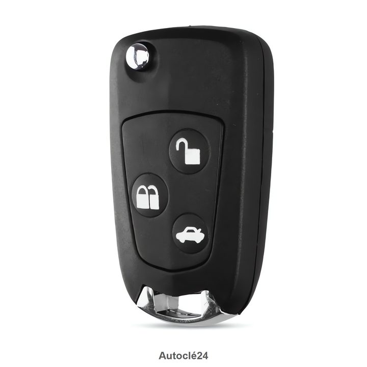 Coque Clé Compatible pour Ford - Pile sur coque