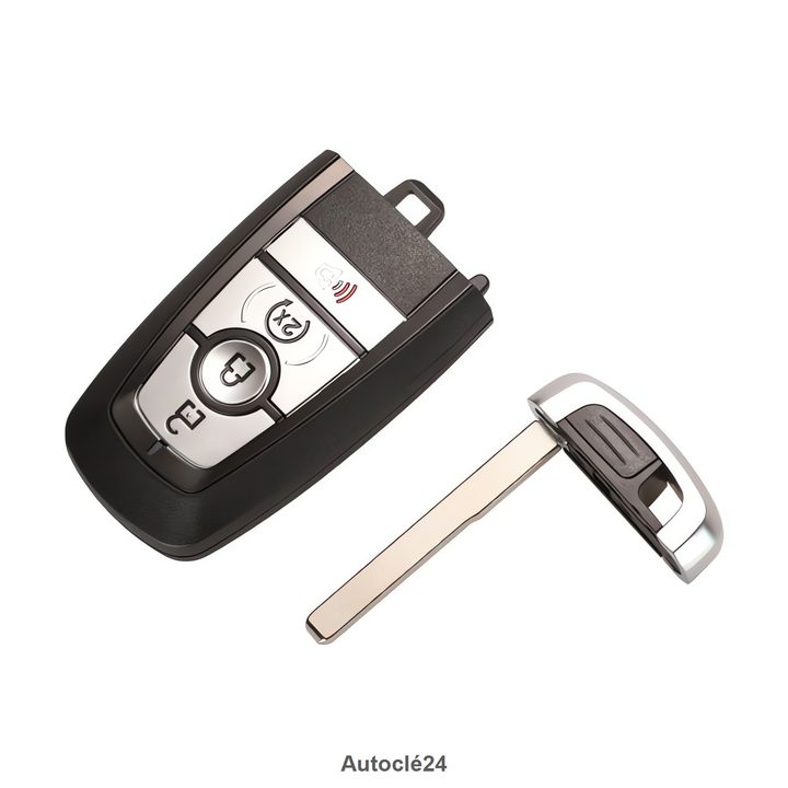 Coque Clé Compatible pour Ford - Pile sur Coque FORD