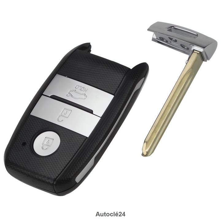 Coque Télécommande Compatible pour KIA - Pile sur circuit