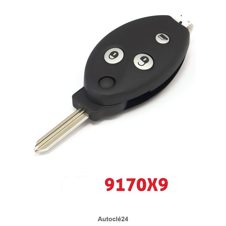 Clé Compatible Citroën Xsara de 2001 à 2004