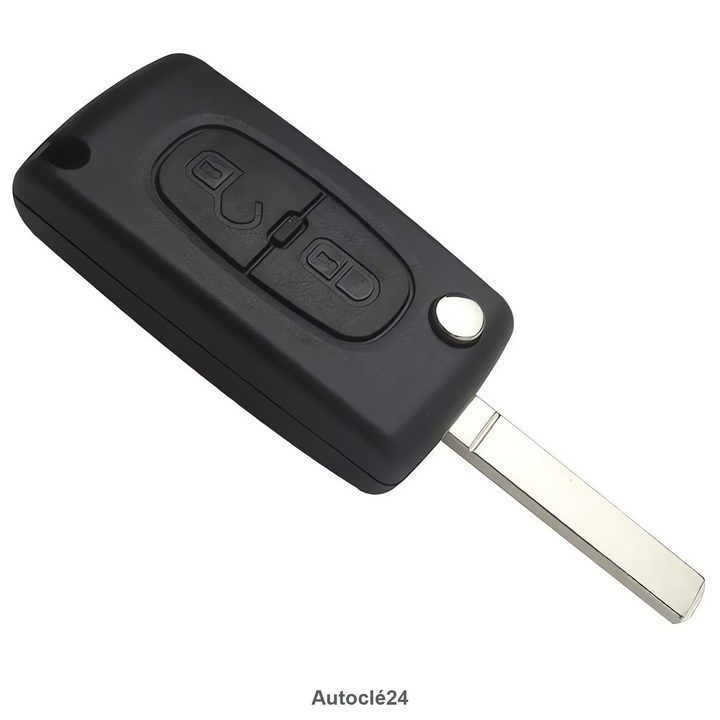 Clé Télécommande Compatible pour Citroën C2 (2006-2009)