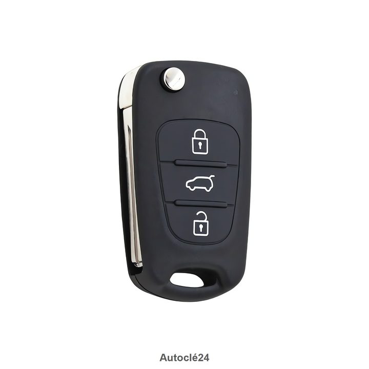 Coque Clé Compatible pour KIA - Hyundai - 3 boutons
