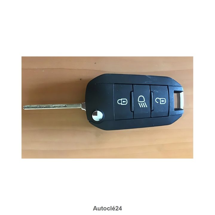 Clé Compatible Citroën C3/C4/C5 2017-2022 - Jumpy de 2017 à 2022 - Spacetourer de 2017 à 2022 - Berlingo de 2017 à 2