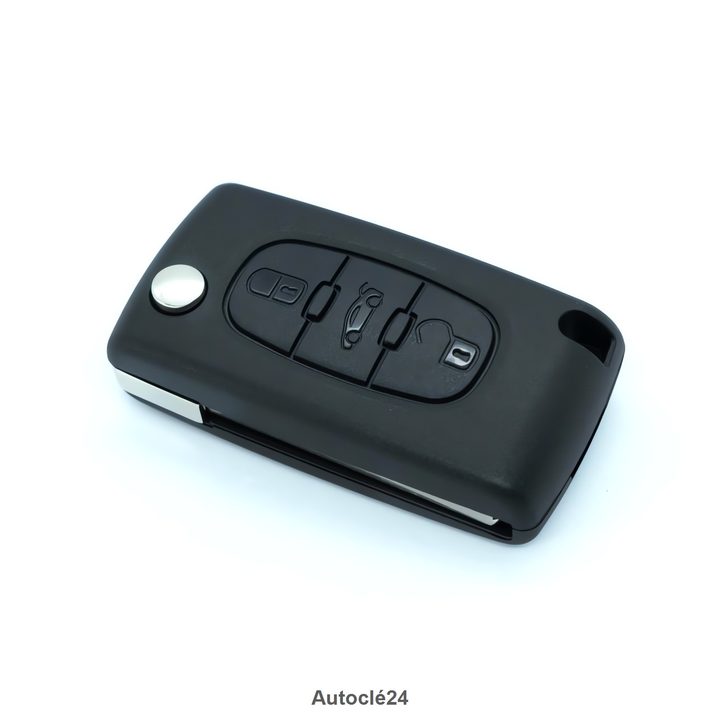 Clé Télécommande Compatible pour Peugeot Partner Tolé (B9) (2009-2016)