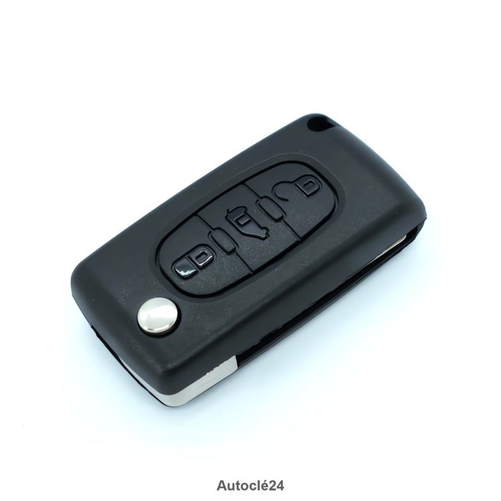 Clé Télécommande Compatible pour Peugeot Partner (B9) (2009-2016)