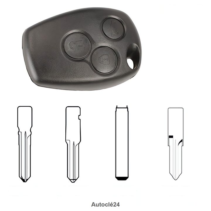 Clé Télécommande Compatible Dacia Sandero (2012-2021)