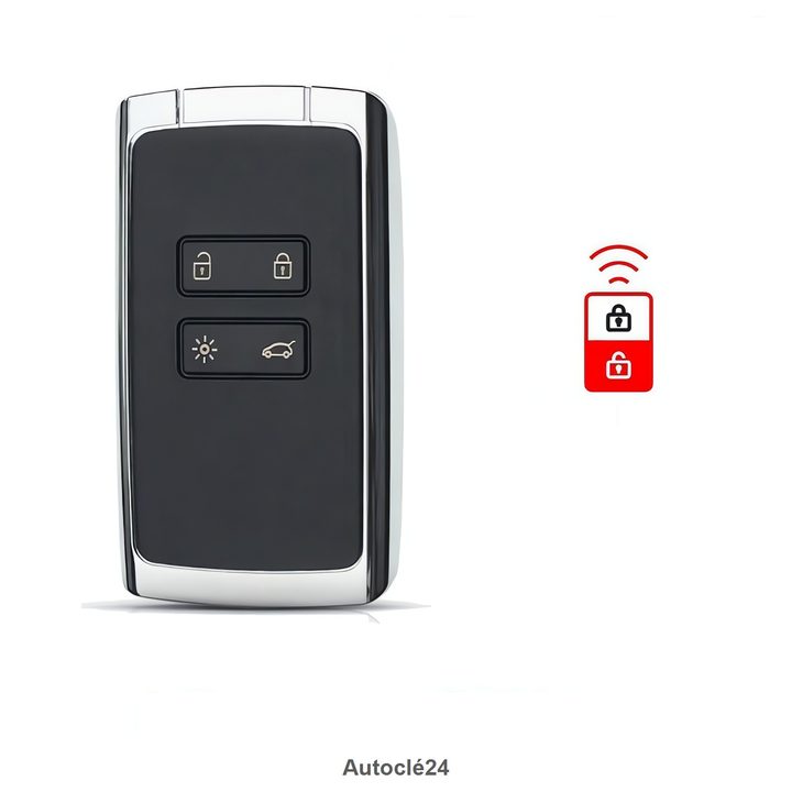 Clé Carte Télécommande Compatible Renault Espace V (2015-2021)