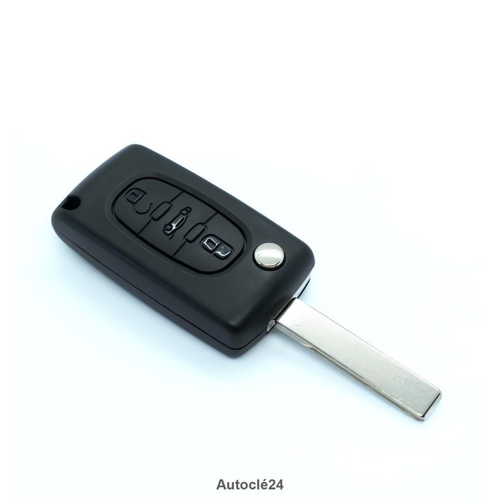 Clé Télécommande Compatible pour Citroën Jumpy/Jumpy Vitré (2007-29/03/2009)