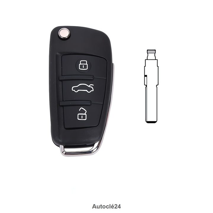 Clé Télécommande Compatible pour Audi A3 (2013–2018)