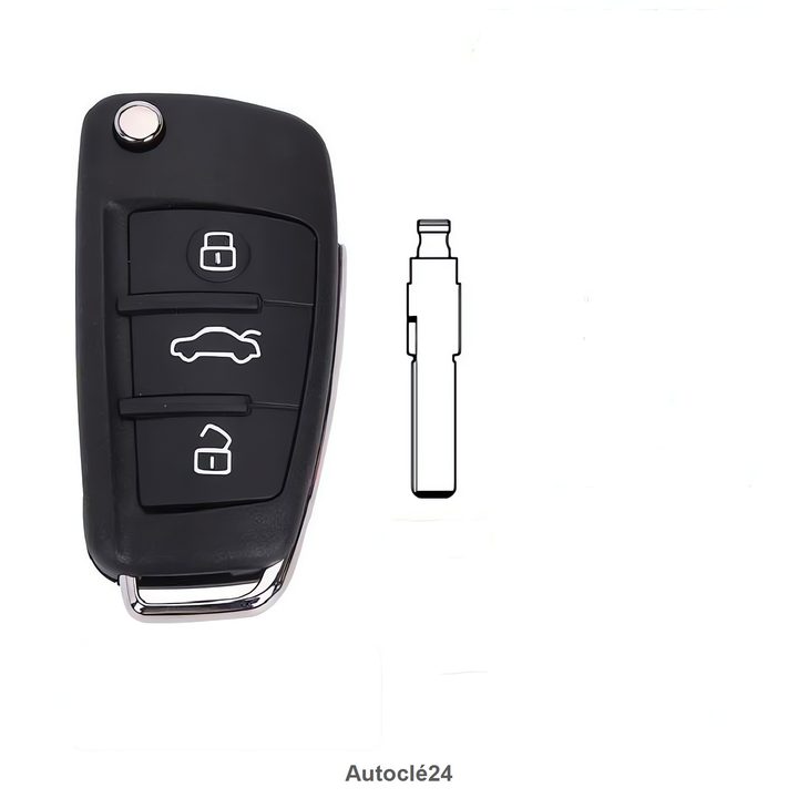 Clé Télécommande Compatible pour Audi A3 (2013–2018)