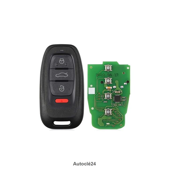 XSADJ1EN Clé Télécommande Universelle Mains Libres XHORSE Compatible Audi A4 A5 A6 A7 Q5 (2008-2018)
