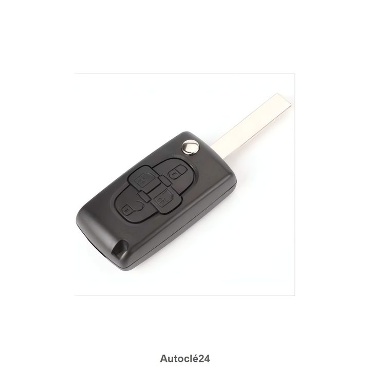 Clé Télécommande Compatible pour Peugeot 807 (2009-2014)