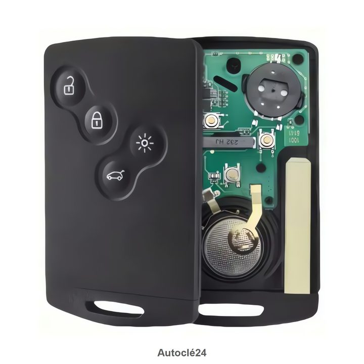 Clé Carte Télécommande Compatible Renault Captur I (2013-2020)